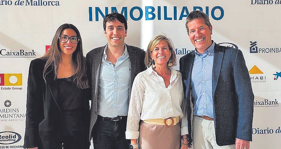 Marga Amengual, Gori Jaume, Amèrica Matas y Marc Pritchard.