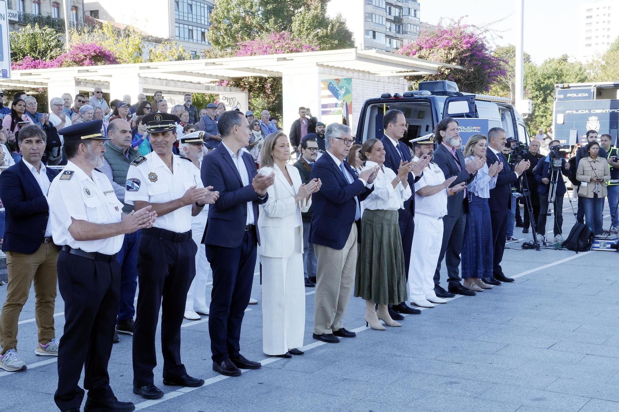 Vigo inaugura con la "Exposición de Medios" las celebraciones del Día de la Policía Nacional