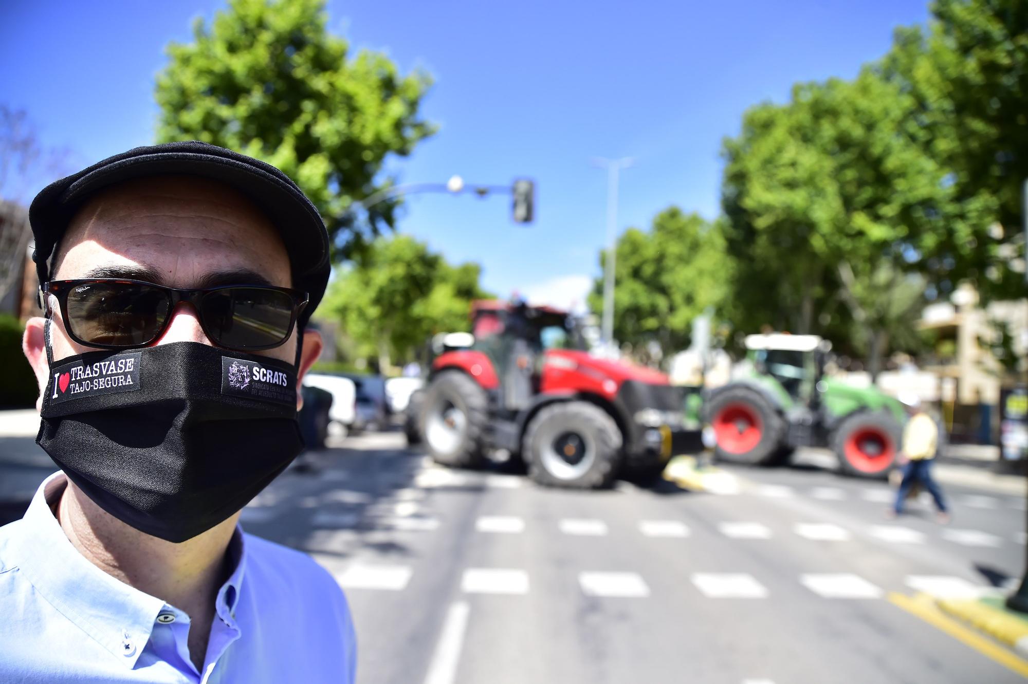 Protesta en defensa del Trasvase en Cartagena