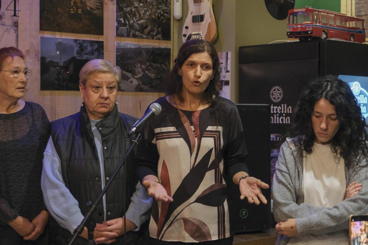 Rosana Fernández, durante su intervención.