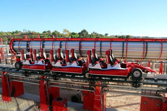 Ferrari Land mostra les seves principals atraccions