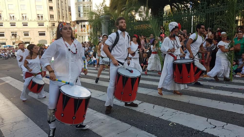 Desfile del Día de América en Asturias