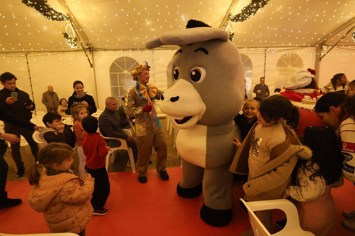 Todas las imágenes de la visita del cartero real a Ibiza Todas las imágenes de la visita del cartero real a Ibiza