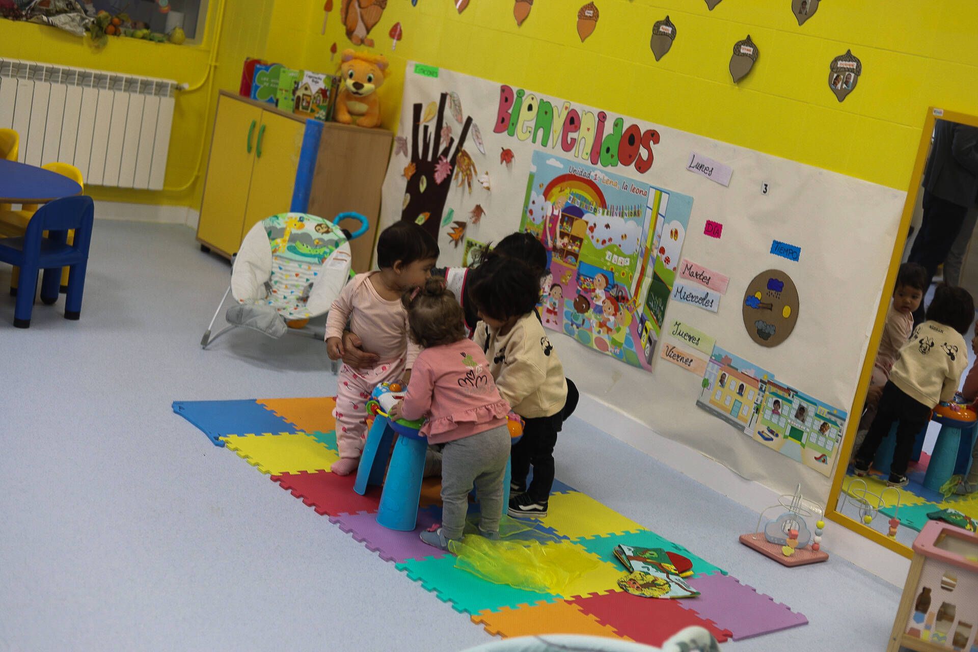 El CEIP de Carbajales de Alba estrena nueva aula infantil