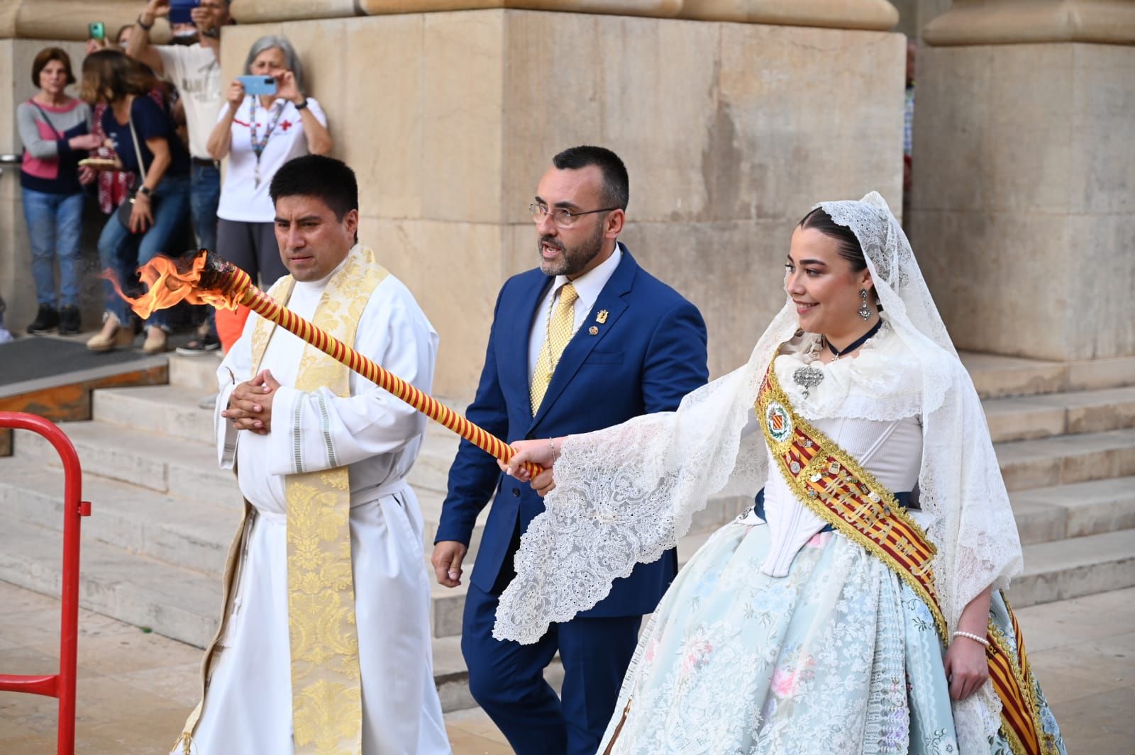 Las imágenes de la ofrenda al patrón de Vila-real, Sant Pasqual, del 2022