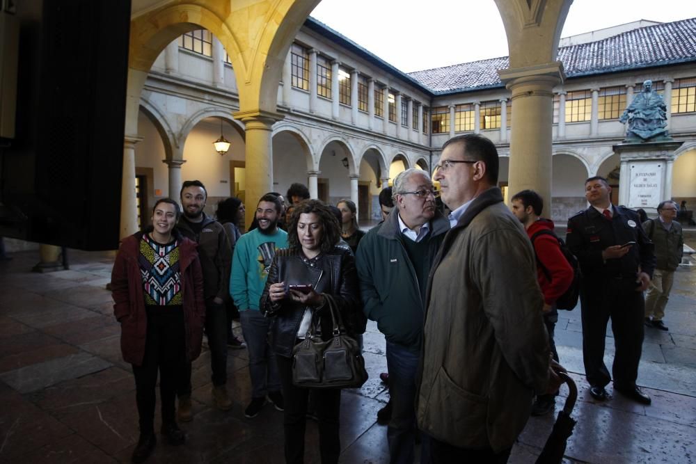 Primera vuelta de las elecciones a Rector de la Universidad de Oviedo