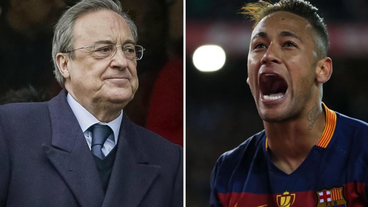 Florentino Pérez fracasó al intentar fichar a Neymar
