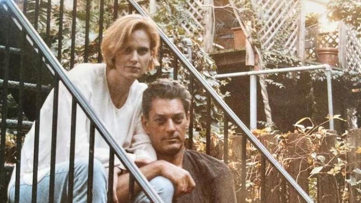 Siri Hustvedt y Paul Auster.