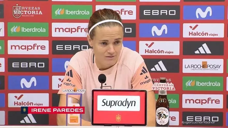 Irene Paredes: "Queremos ganar a EE. UU."