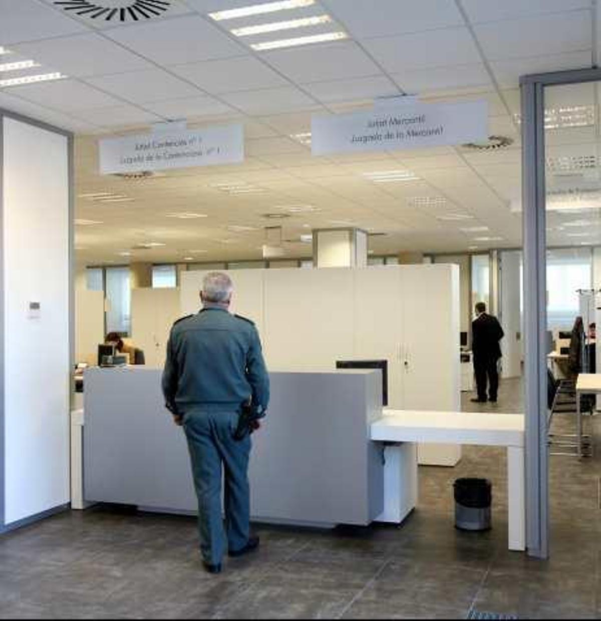 Una imagen de archivo de la Ciudad de la Justicia.