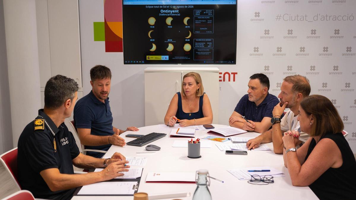 El Cecopal reunido esta mañana en Ontinyent, presidido por Natàlia Enguix.