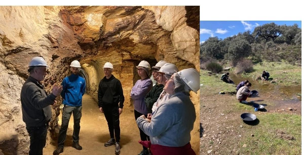 Visita de estudiantes a Villadepera