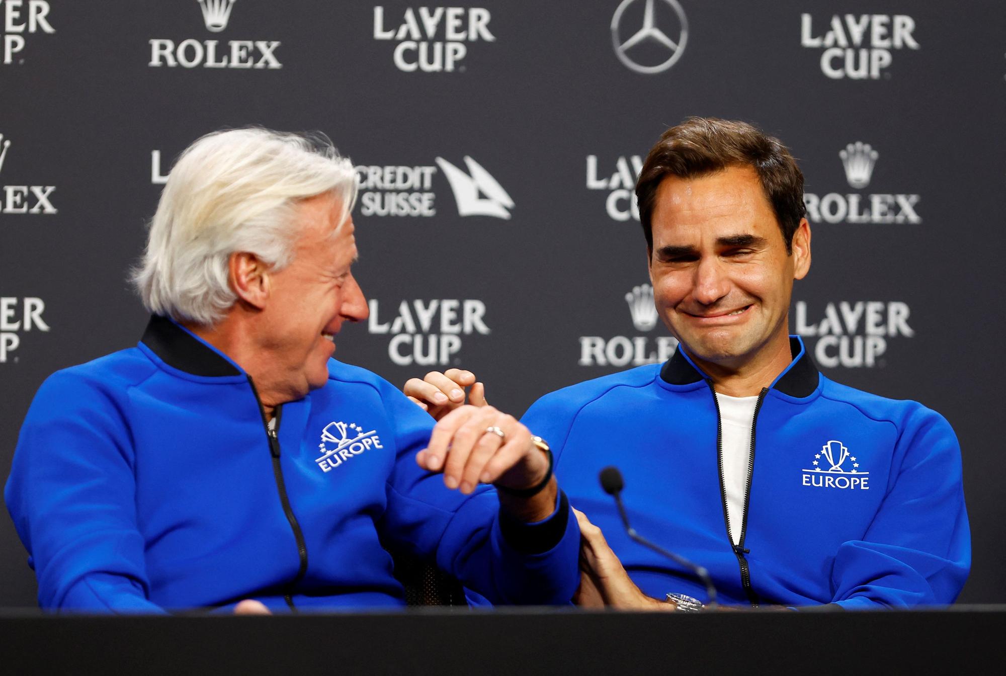 Primeras imágenes del reencuentro de Nadal y Federer en la Laver Cup 2022