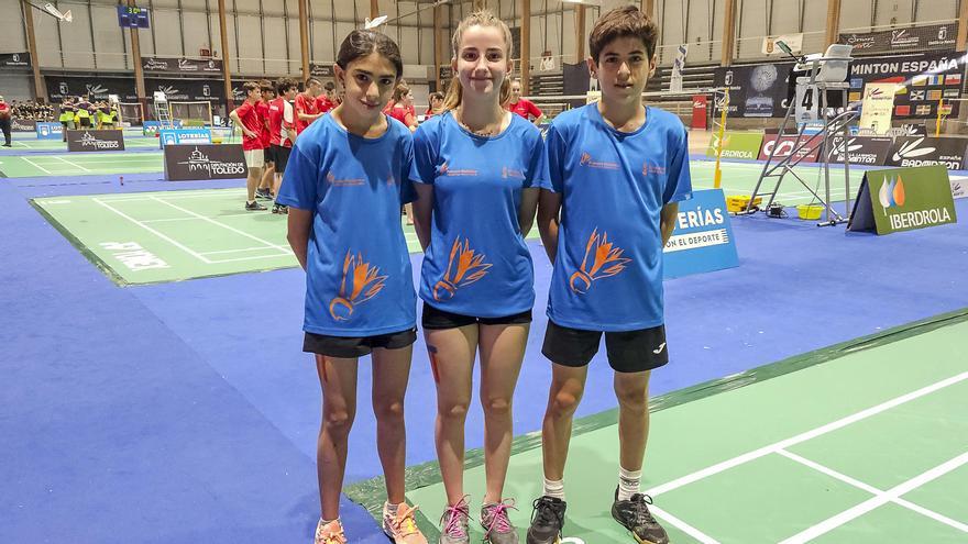 Tres setabenses rozan el podio en el Campeonato de España de Selecciones Autonómicas de Bádminton en Edad Escolar