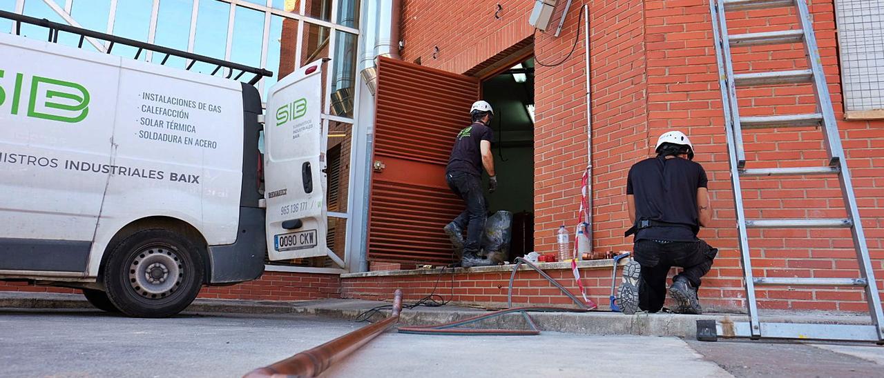 Las obras de mejora en el Valle de Elda comenzaron el pasado mes de julio y esta semana afrontan su recta final. |