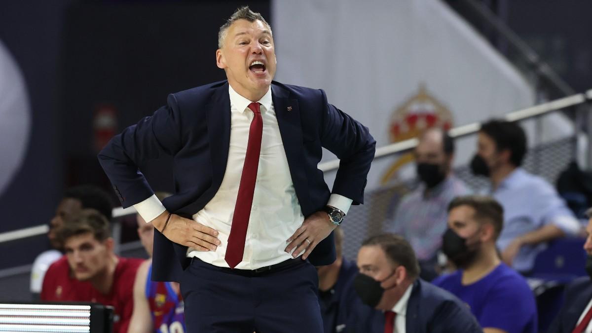 Jasikevicius se desgañitó en el WiZink Center
