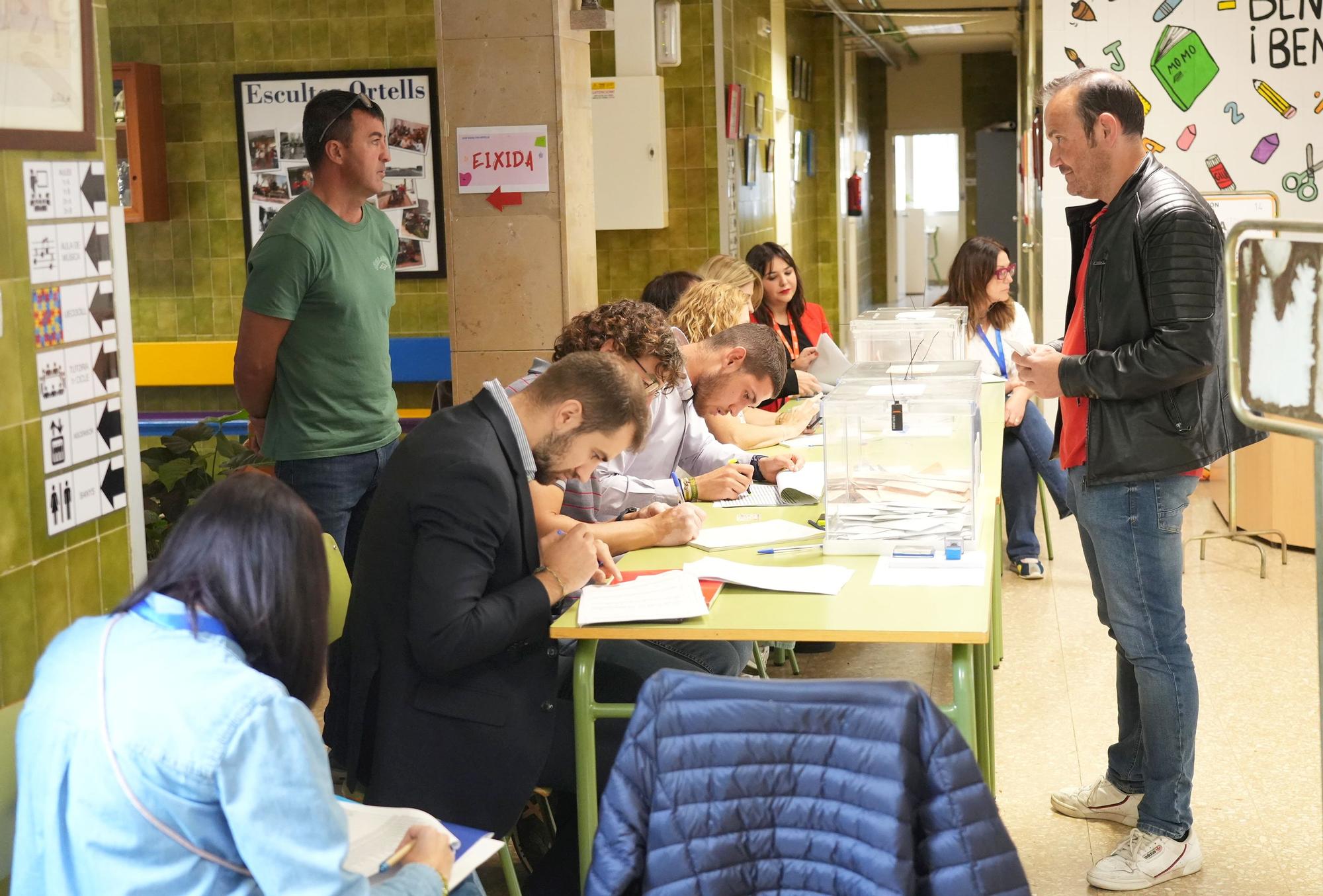 Las imágenes de la jornada electoral del 28M en Castellón