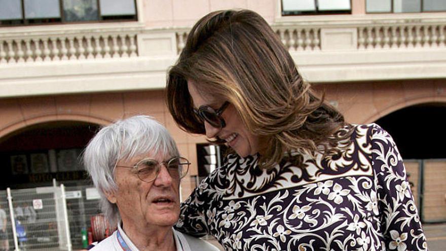 La dona d&#039;Ecclestone demana el divorci després de 24 anys de matrimoni