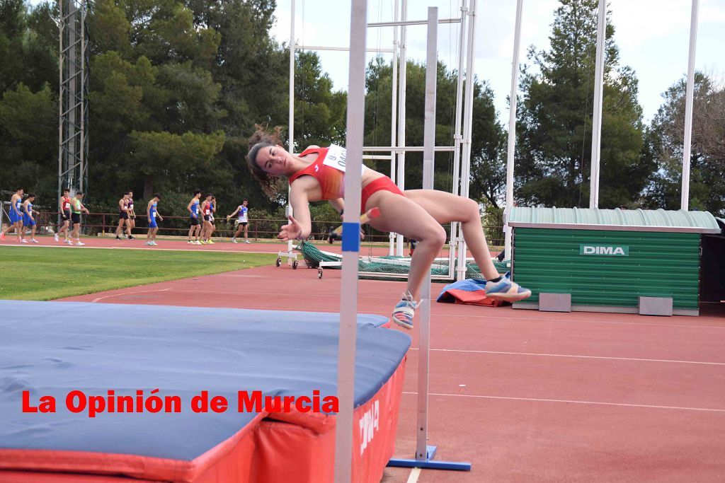 Regional absoluto y sub-23 de atletismo en Lorca