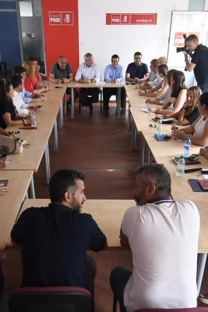 15-07-19 GRAN CANARIA. SEDE PSOE. LAS PALMAS DE GRAN CANARIA. Reunion PSOE. Fotos: Juan Castro.  | 15/07/2019 | Fotógrafo: Juan Carlos Castro