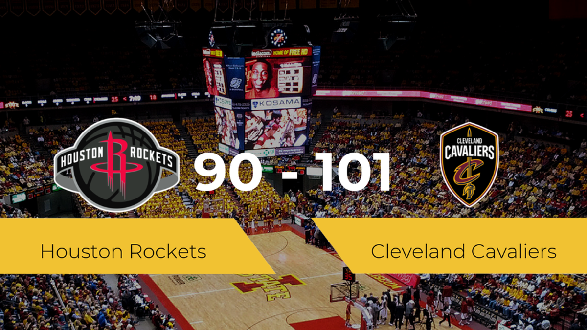 Cleveland Cavaliers se hace con la victoria contra Houston Rockets por 90-101