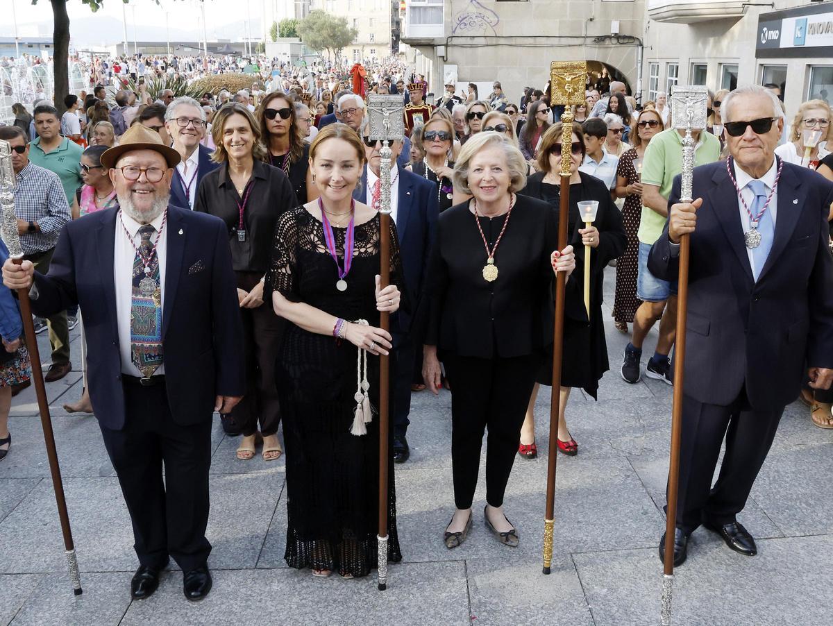 Misa y procesión del Cristo de la Victoria de Vigo, en imágenes