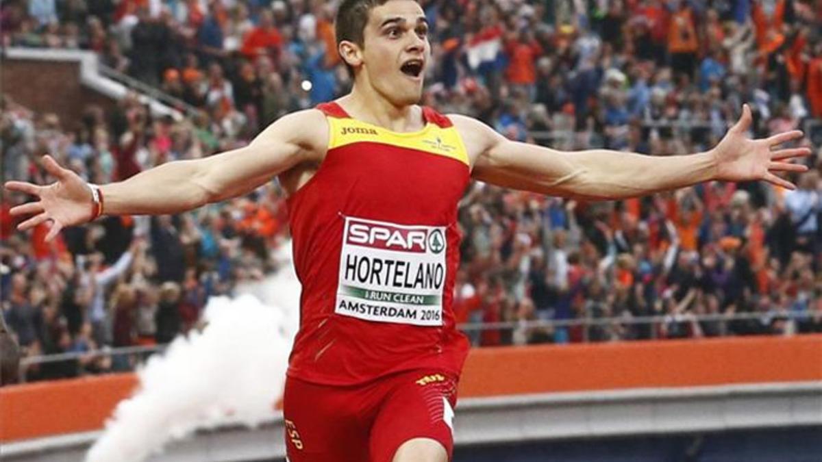 Hortelano, el atleta de moda en España