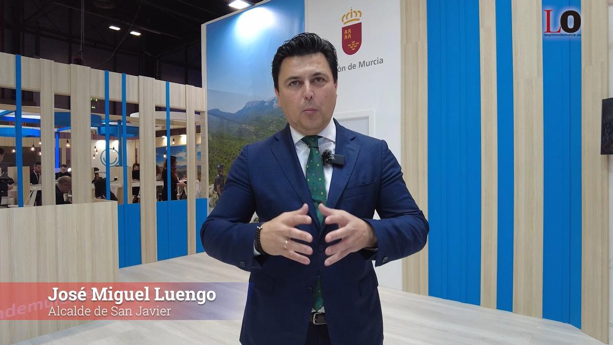 José Miguel Luengo, Alcalde de San Javier - Fitur 2023