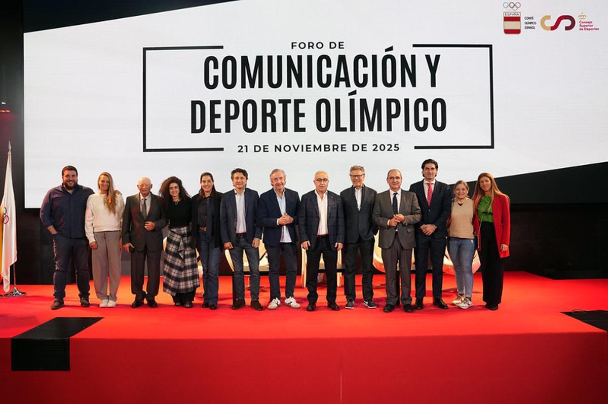 Los participantes en el Foro de Comunicación y Deporte Olímpico celebrado en el Comité Olímpico Internacional.