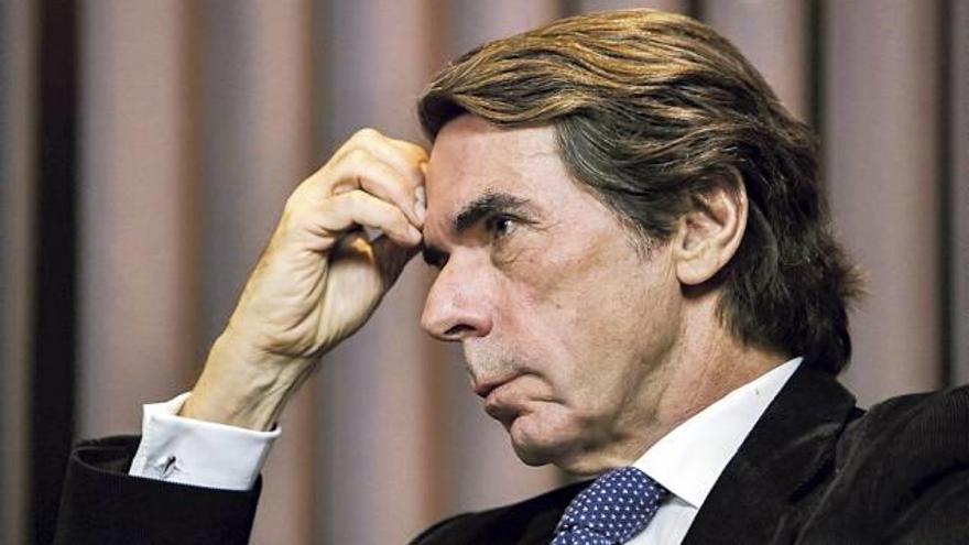 José María Aznar a les instal·lacions de Diario de Mallorca