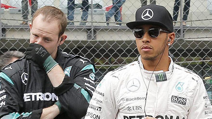 Lewis Hamilton, en el Gran Premio de Austria.