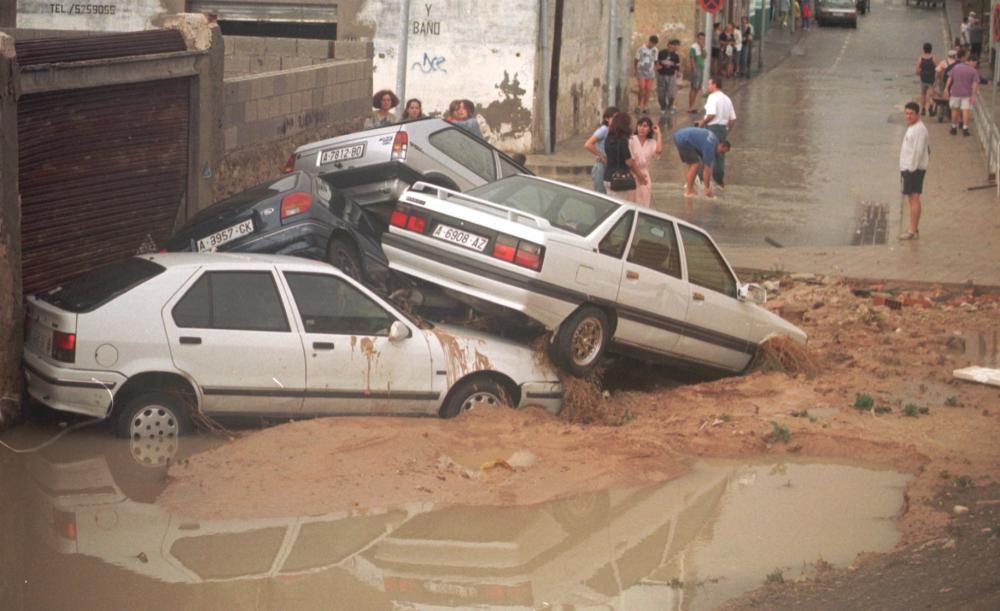 Inundaciones en Alicante 1997