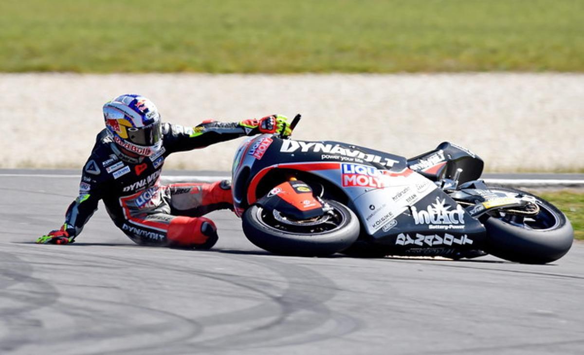 Las imágenes  del GP de Australia de motociclismo