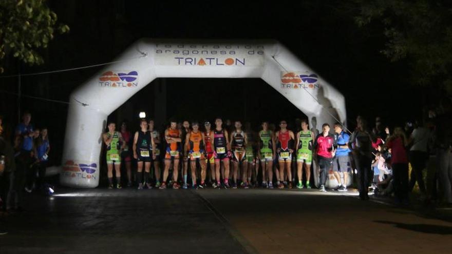 El duatlón nocturno supera las expectativas