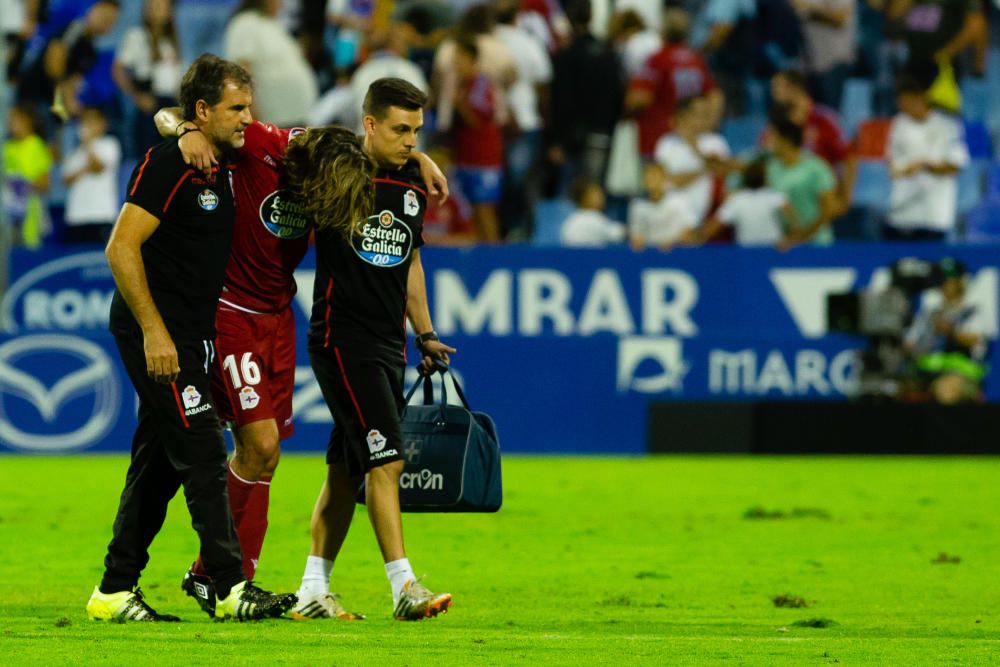 El Dépor cae en Zaragoza y deja la Copa