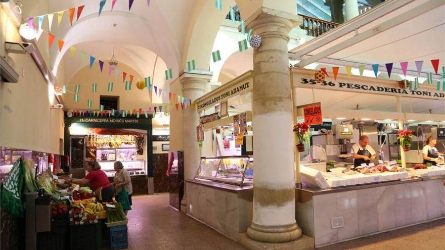 Interior del mercado de La Corredera, en una imagen de archivo.