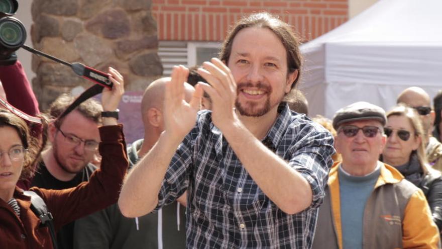 Pablo Iglesias, candidato de Podemos a la presidencia