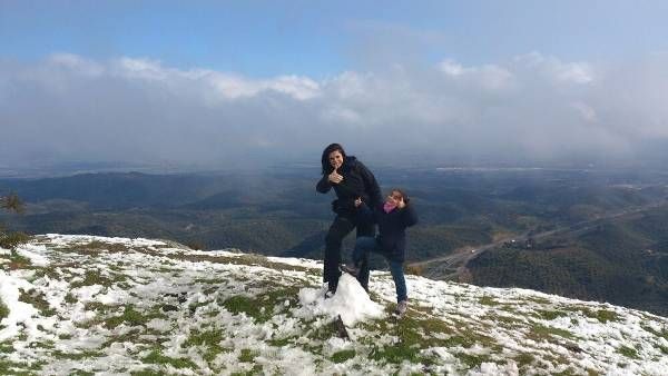 Las fotos de los cordobeses en la nieve