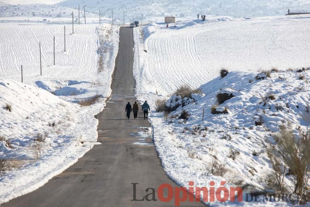 La nieve sigue siendo protagonista en el Noroeste