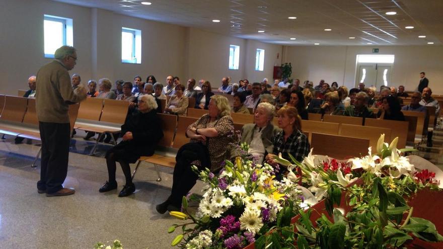 El funeral d&#039;Albert Gurt, oficiat per Jordi Pla