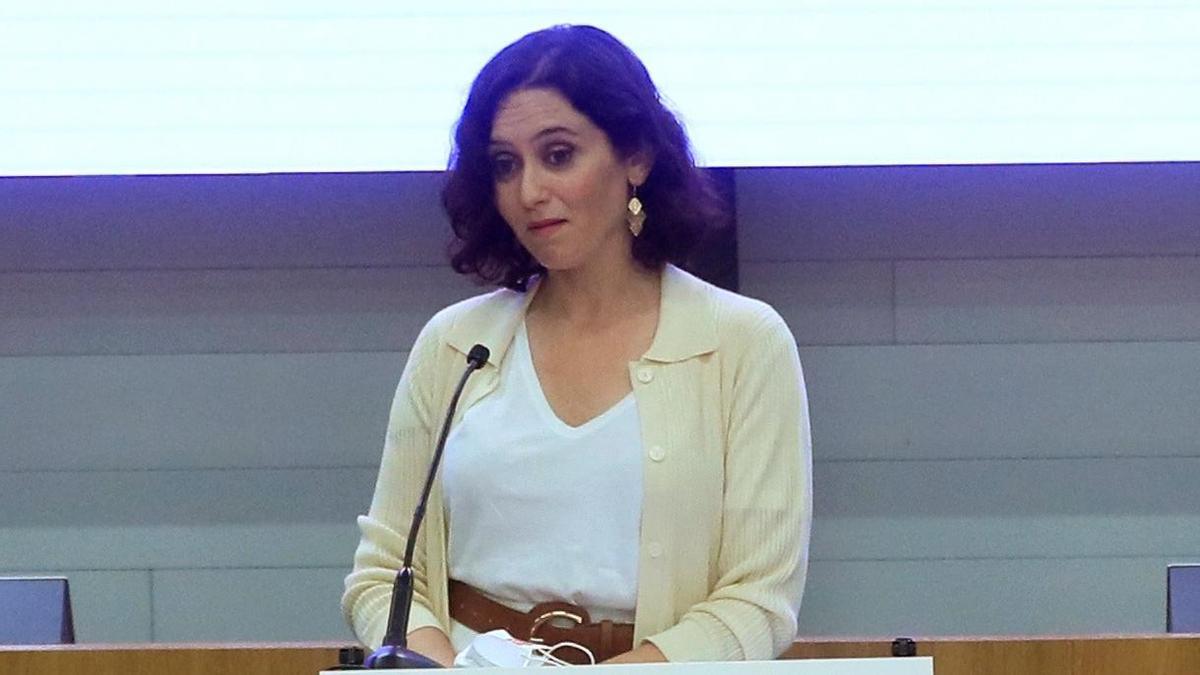 Isabel Díaz Ayuso.