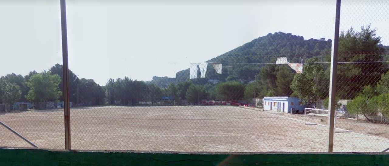 Imagen de archivo del campo de fútbol de Gilet.