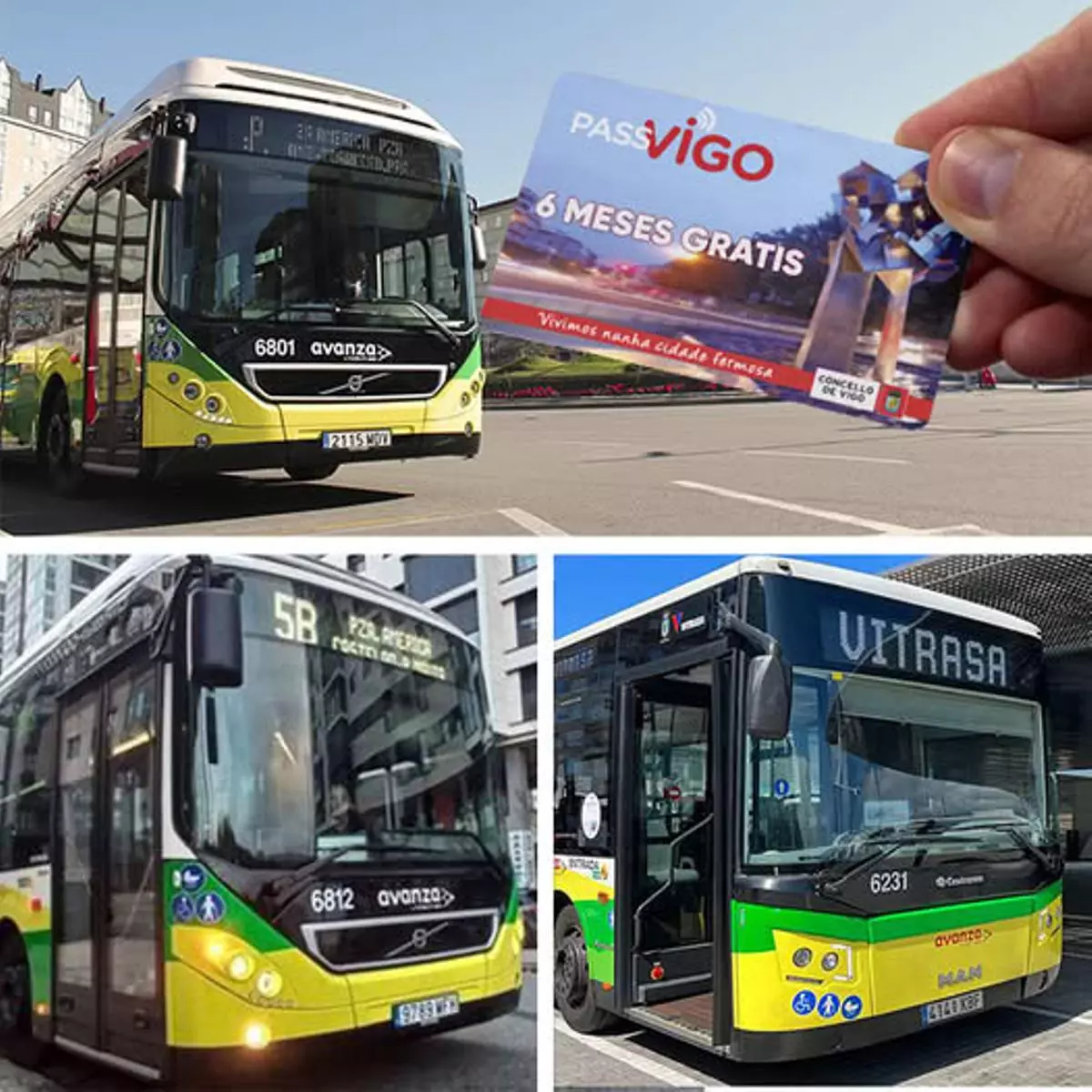 Medio año de viajes gratis en los buses de Vigo: la estafa de la que acaba alertar Vitrasa