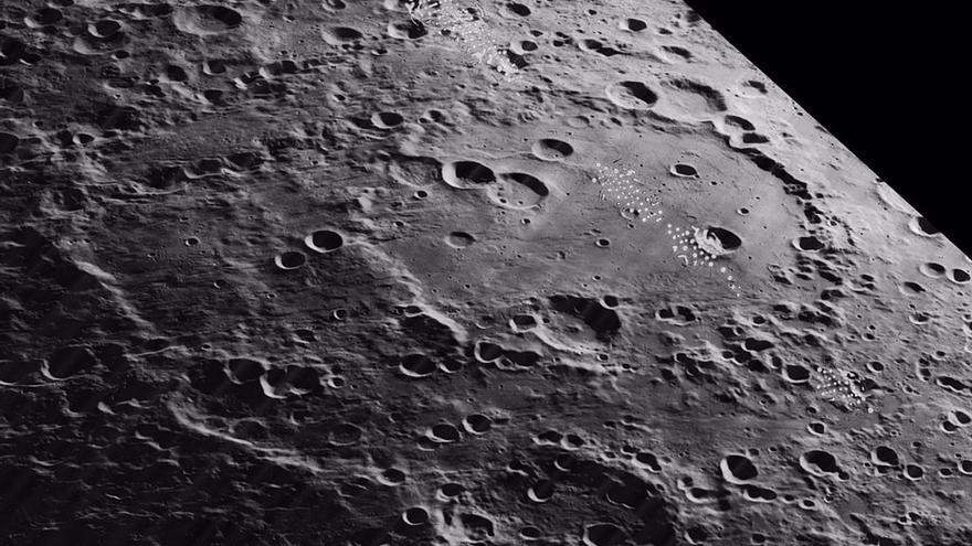 Un trozo de cohete impacta en la cara oculta de la Luna