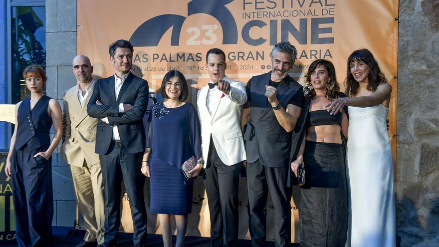 Acto de inauguración del Festival de Cine en el Alfredo Kraus