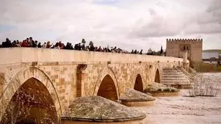El nivel del río sigue bajando en Córdoba pese a las lluvias que han dejado 11 litros esta madrugada