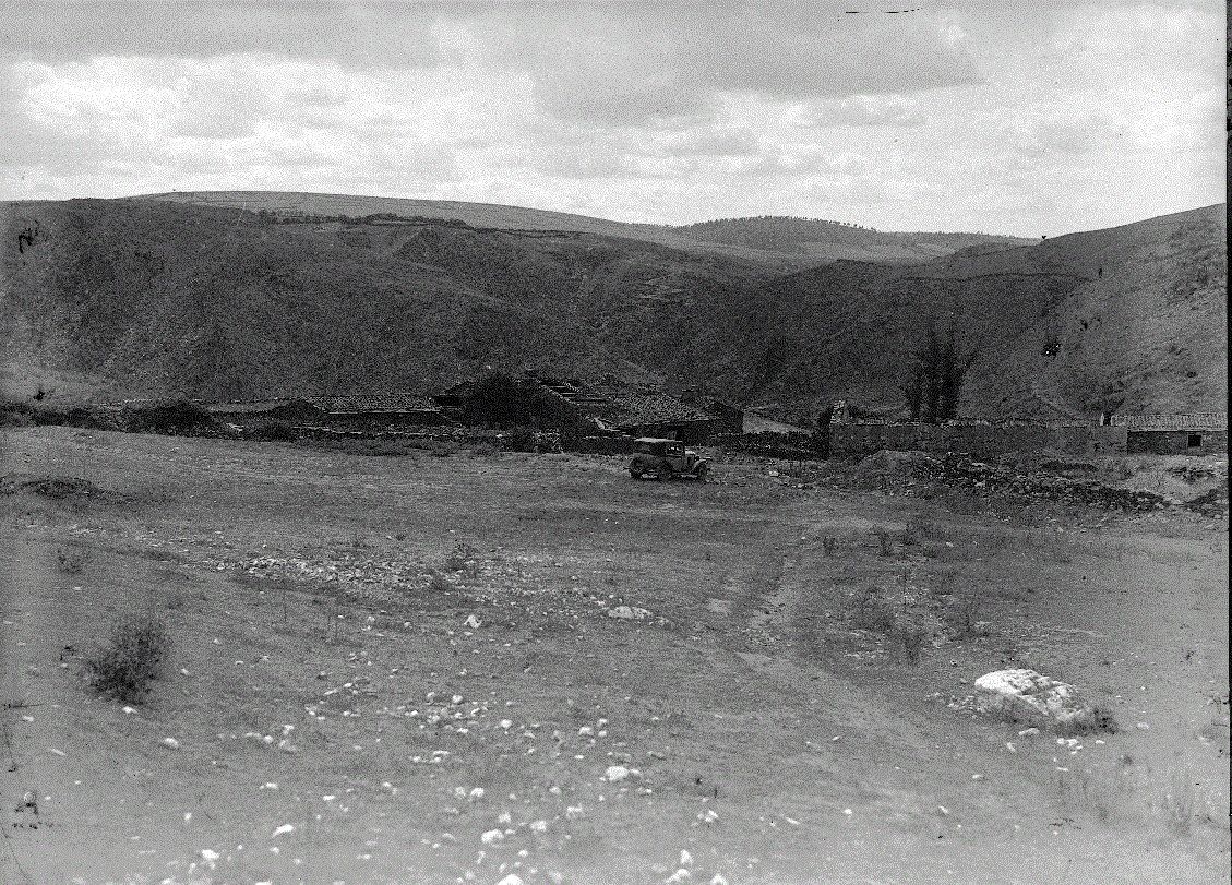 Paraje de El Campillo elegido para reubicar San Pedro de la Nave en 1932.