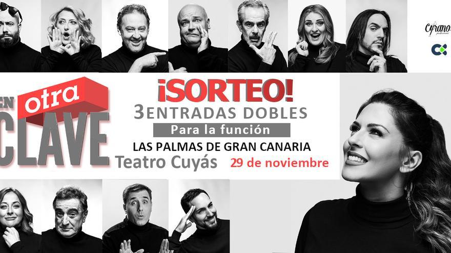 SORTEO: LA PROVINCIA te invita a ver en directo al programa En Otra Clave en el Teatro Cuyás