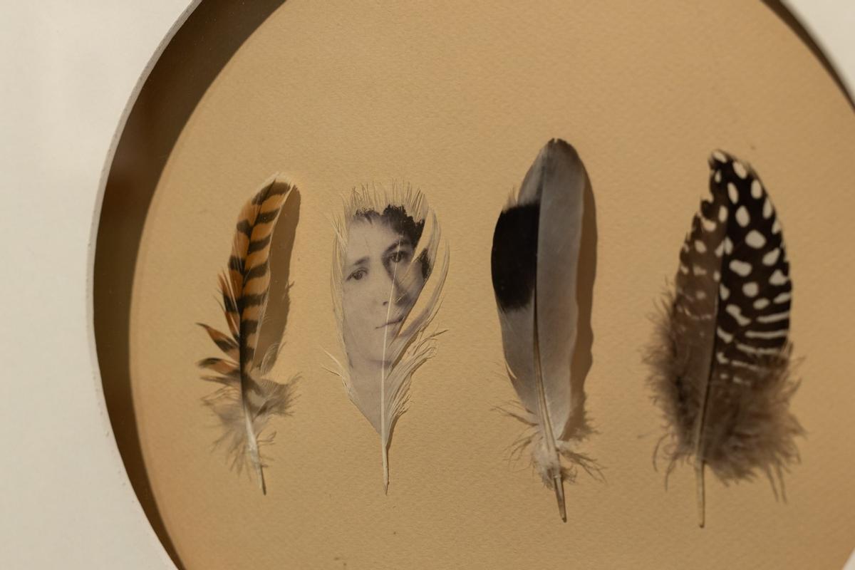 Una de las obras de Lorena Cosba que se puede ver en la exposición.