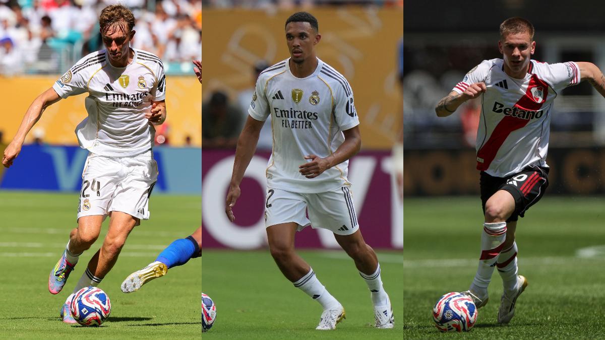 The three signings made by Real Madrid on June 30